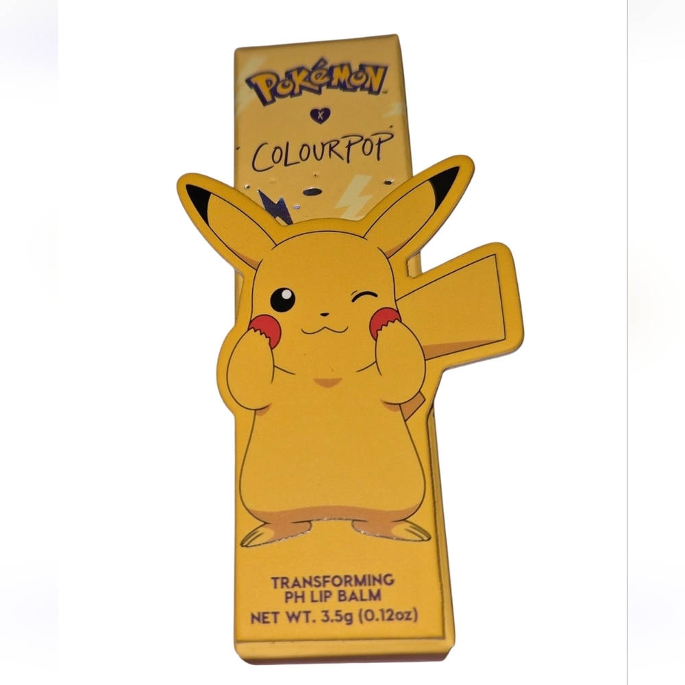Price Is Final-Host Pick -ColourPop Pokémon pH Lip Balm In Thunderbolt